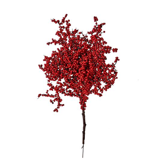 17" Christmas Red Berry Spray, 3ct.
